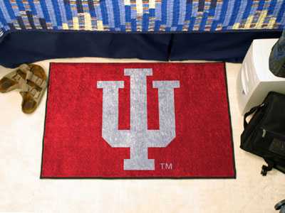 Indiana University Hoosiers Starter Rug - Click Image to Close