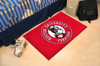 Boston University Terriers Starter Rug - Click Image to Close