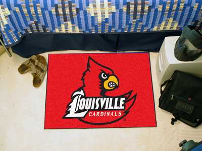University of Louisville Cardinals Starter Rug - Click Image to Close