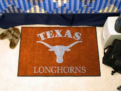 University of Texas Longhorns Starter Rug - Click Image to Close