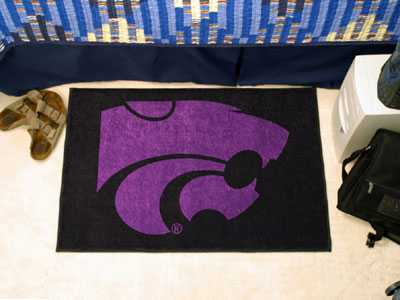 Kansas State University Wildcats Starter Rug - Click Image to Close