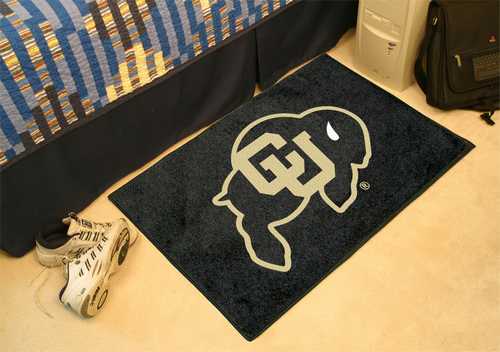University of Colorado Buffaloes Starter Rug - Click Image to Close