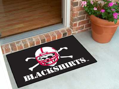 University of Nebraska Blackshirts Starter Rug - Click Image to Close