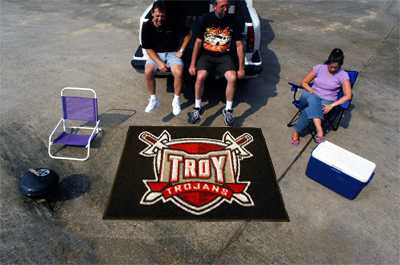 Troy University Trojans Tailgater Rug - Click Image to Close