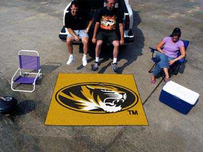University of Missouri Tigers Tailgater Rug - Click Image to Close