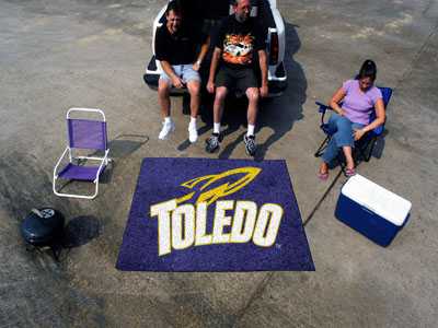University of Toledo Rockets Tailgater Rug - Click Image to Close