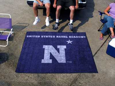 United States Naval Academy Midshipmen Tailgater Rug - Click Image to Close