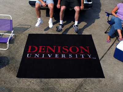 Denison University Big Red Tailgater Rug - Click Image to Close