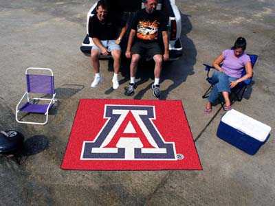 University of Arizona Wildcats Tailgater Rug - Click Image to Close