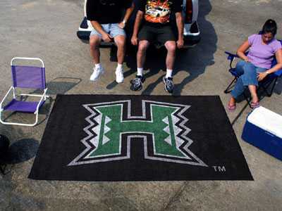 University of Hawaii Warriors Ulti-Mat Rug - Click Image to Close