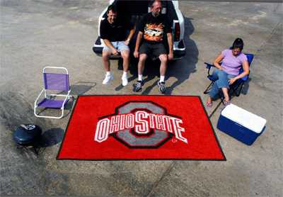 Ohio State University Buckeyes Ulti-Mat Rug - Click Image to Close