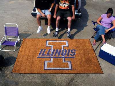 University of Illinois Fighting Illini Ulti-Mat Rug - Click Image to Close