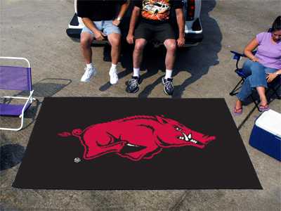 University of Arkansas Razorbacks Ulti-Mat Rug - Click Image to Close