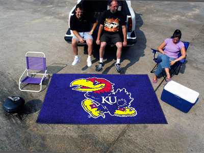 University of Kansas Jayhawks Ulti-Mat Rug - Click Image to Close