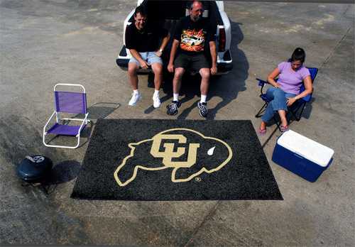 University of Colorado Buffaloes Ulti-Mat Rug - Click Image to Close