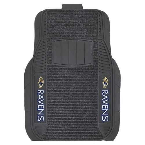 Baltimore Ravens Deluxe Car Floor Mats - Click Image to Close