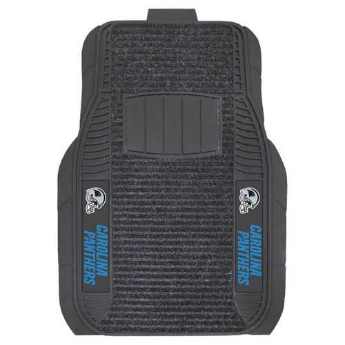 Carolina Panthers Deluxe Car Floor Mats - Click Image to Close