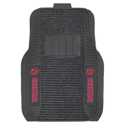 University of Oklahoma Sooners Deluxe Car Floor Mats - Click Image to Close