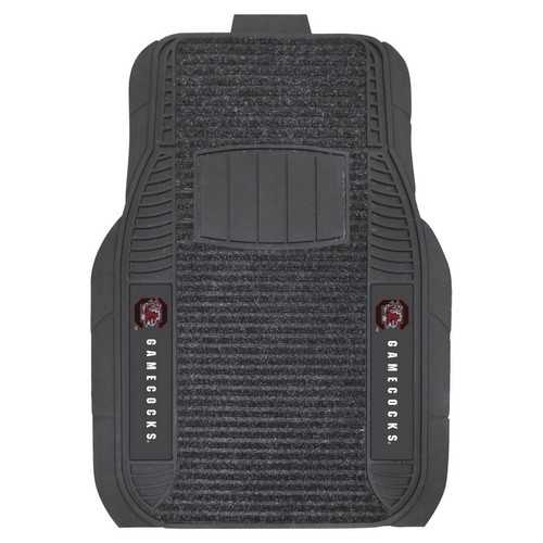 University of South Carolina Gamecocks Deluxe Car Floor Mats - Click Image to Close