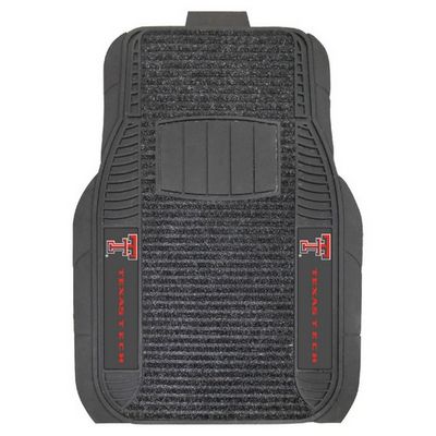 Texas Tech University Red Raiders Deluxe Car Floor Mats - Click Image to Close