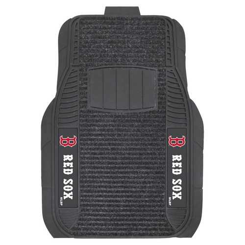 Boston Red Sox Deluxe Car Floor Mats - Click Image to Close