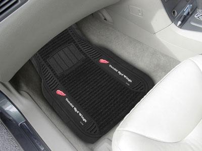Detroit Red Wings Deluxe Car Floor Mats - Click Image to Close