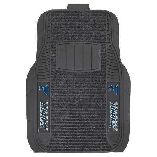 St Louis Blues Deluxe Car Floor Mats - Click Image to Close