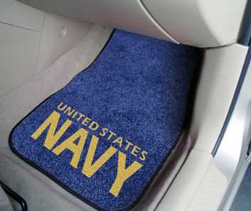 United States Navy Carpet Car Mats - Click Image to Close