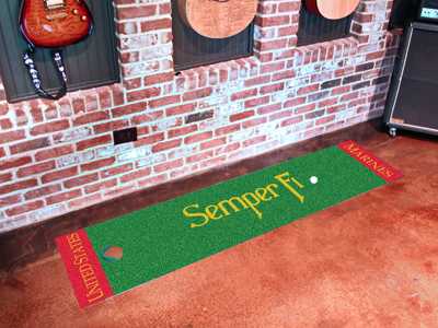United States Marine Corps Putting Green Mat - Click Image to Close