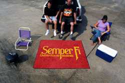 United States Marine Corps Tailgater Rug - Click Image to Close