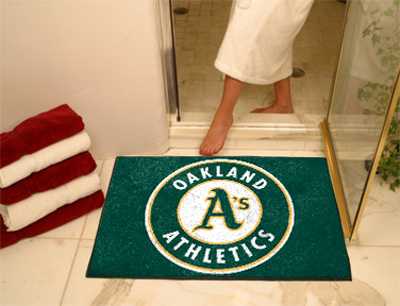 Oakland Athletics All-Star Rug - Click Image to Close