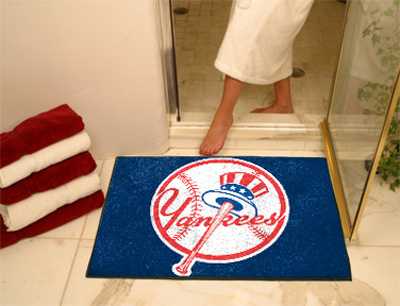 New York Yankees All-Star Rug - Baseball Logo - Click Image to Close