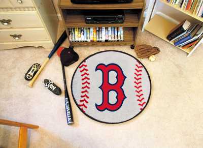 Boston Red Sox Baseball Rug - Click Image to Close