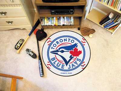 Toronto Blue Jays Baseball Rug - Click Image to Close