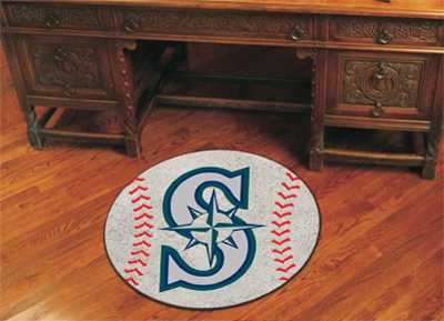 Seattle Mariners Baseball Rug - Click Image to Close