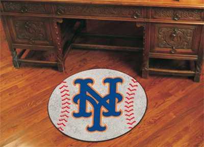 New York Mets Baseball Rug - Click Image to Close