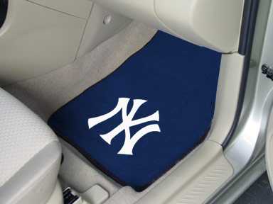 New York Yankees Carpet Car Mats - Click Image to Close
