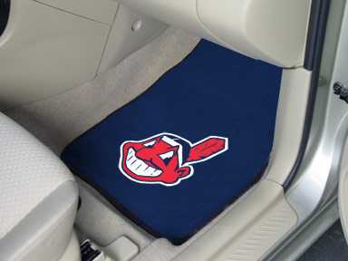 Cleveland Indians Carpet Car Mats - Click Image to Close