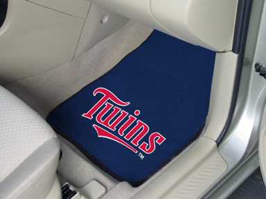 Minnesota Twins Carpet Car Mats - Click Image to Close