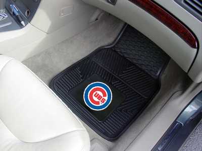 Chicago Cubs Heavy Duty Vinyl Car Mats - Click Image to Close
