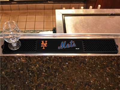 New York Mets Drink/Bar Mat - Click Image to Close