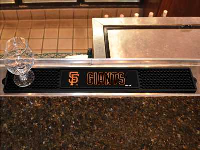 San Francisco Giants Drink/Bar Mat - Click Image to Close