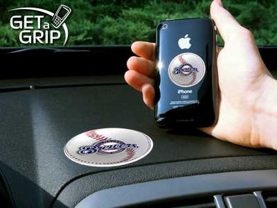 Milwaukee Brewers Cell Phone Gripper - Click Image to Close