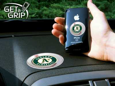 Oakland Athletics Cell Phone Gripper - Click Image to Close