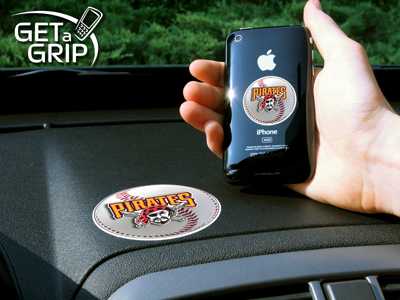 Pittsburgh Pirates Cell Phone Gripper - Click Image to Close