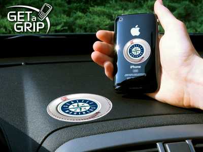 Seattle Mariners Cell Phone Gripper - Click Image to Close