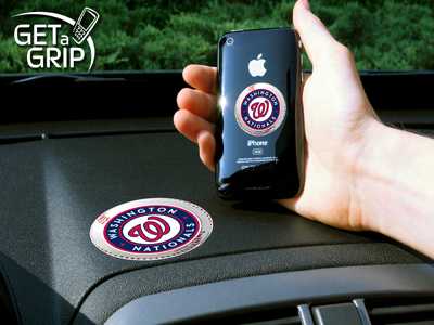 Washington Nationals Cell Phone Gripper - Click Image to Close