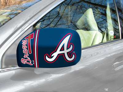 Atlanta Braves Small Mirror Covers - Click Image to Close