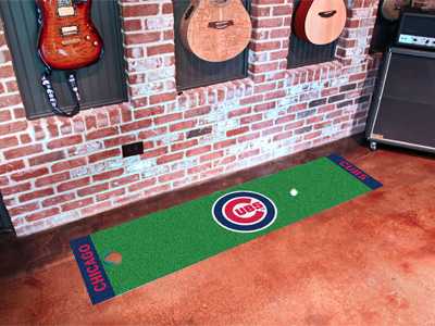 Chicago Cubs Putting Green Mat - Click Image to Close