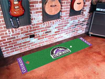 Colorado Rockies Putting Green Mat - Click Image to Close